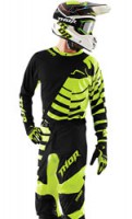 Tenue Cross Complète THOR MX Core Orbit Black/Yellow Fluo 2015